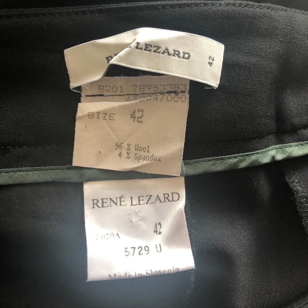 Rene Lezard Wool Pants - Picture 4 of 5